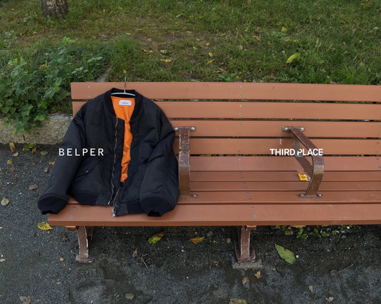  BELPER ベルパー 別注 MA-1 メンズ 通販 愛知県 名古屋 丸の内 セレクトショップ THIRD PLACE サードプレイス