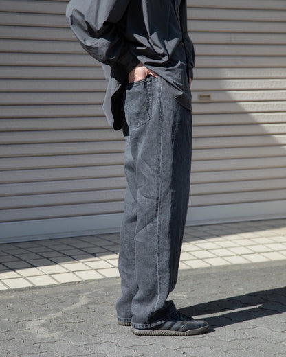 HERILL ヘリル Linen Denim 4PK 26-030-HL-8090-10 26SS ブラックデニム  リネン  愛知県 名古屋 丸の内 セレクトショップ THIRD PLACE サードプレイス