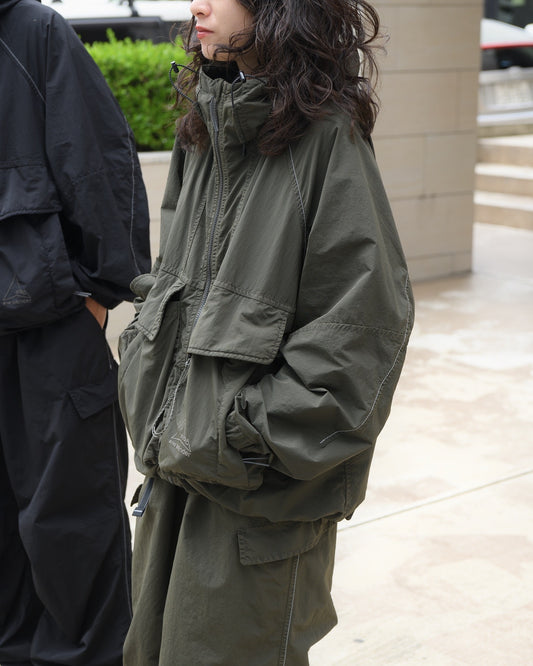 and wander×ROA ロア アンドワンダーgarment dye nylon hooded jacket ジャケット 名古屋 愛知県 東海 セレクトショップ THIRD PLACE サードプレイス