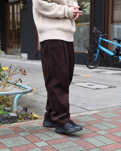 and wander アンドワンダー corduroy pants コーデュロイパンツ ブラウン 愛知県 名古屋 丸の内 セレクトショップ THIRD PLACE サードプレイス