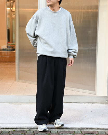 and wander アンドワンダー REWOOL tweed wide pants スラックス  愛知県 名古屋 丸の内 セレクトショップ THIRD PLACE サードプレイス