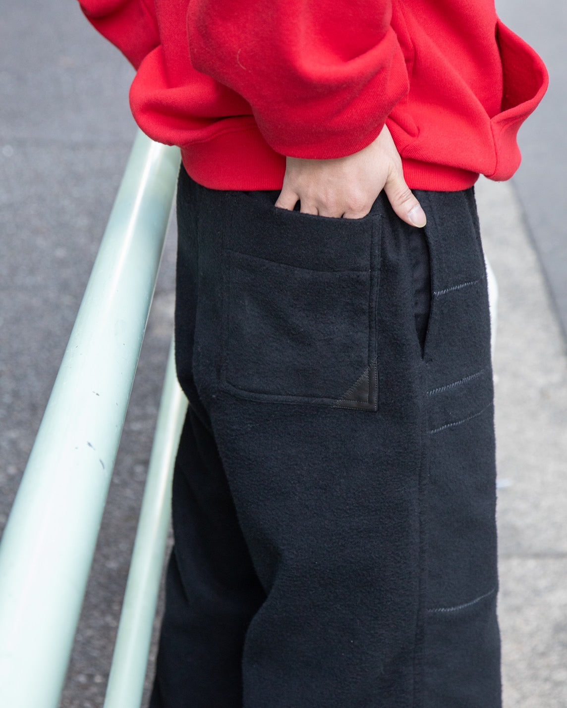 THIRD PLACE interpreted by Spomenik "Easy pants for THIRD PLACE(FLEECE)"