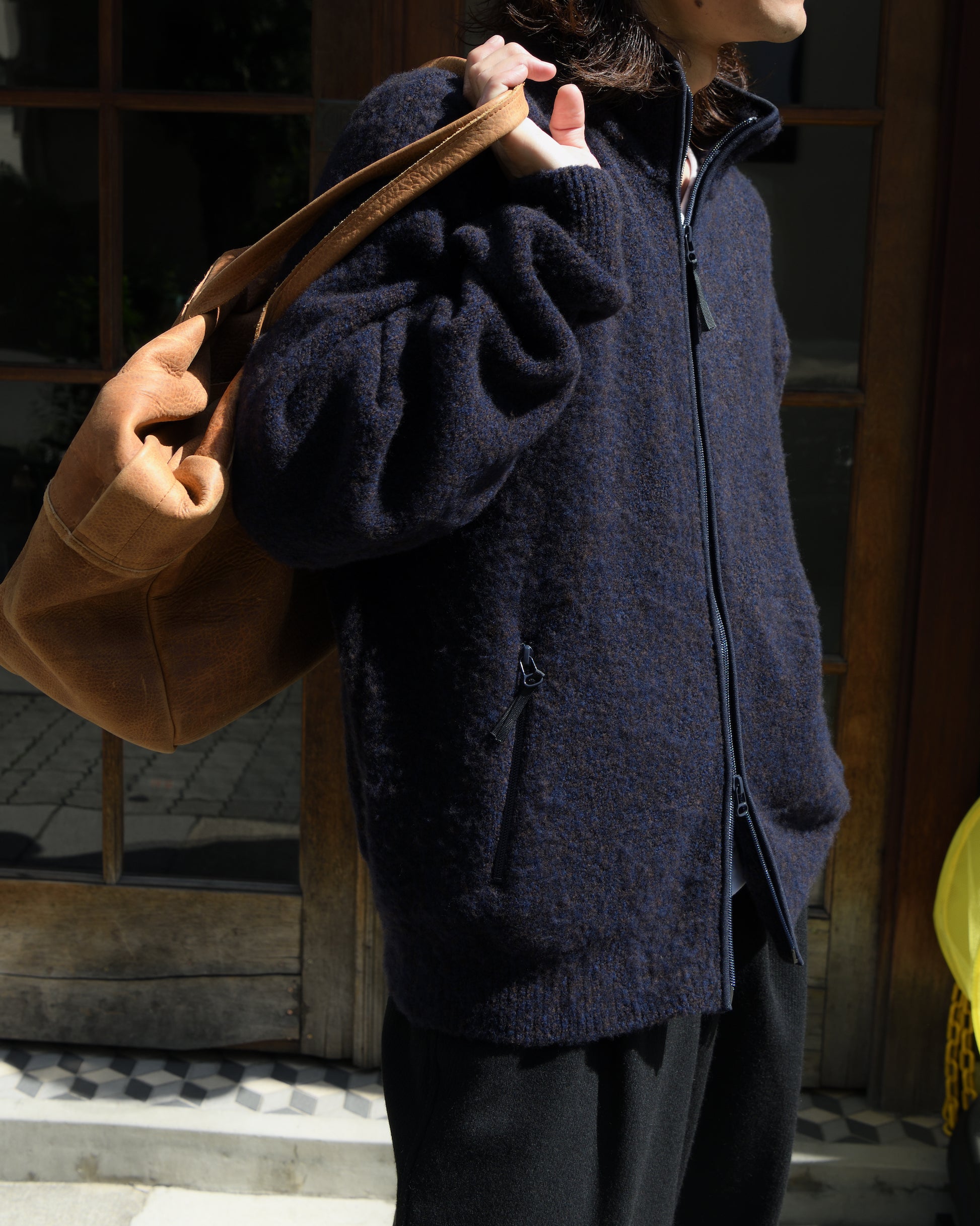 YOKE ヨーク Boucle Knit Zip Jacket ジャケット 愛知県 名古屋 丸の内 セレクトショップ THIRD PLACE サードプレイス