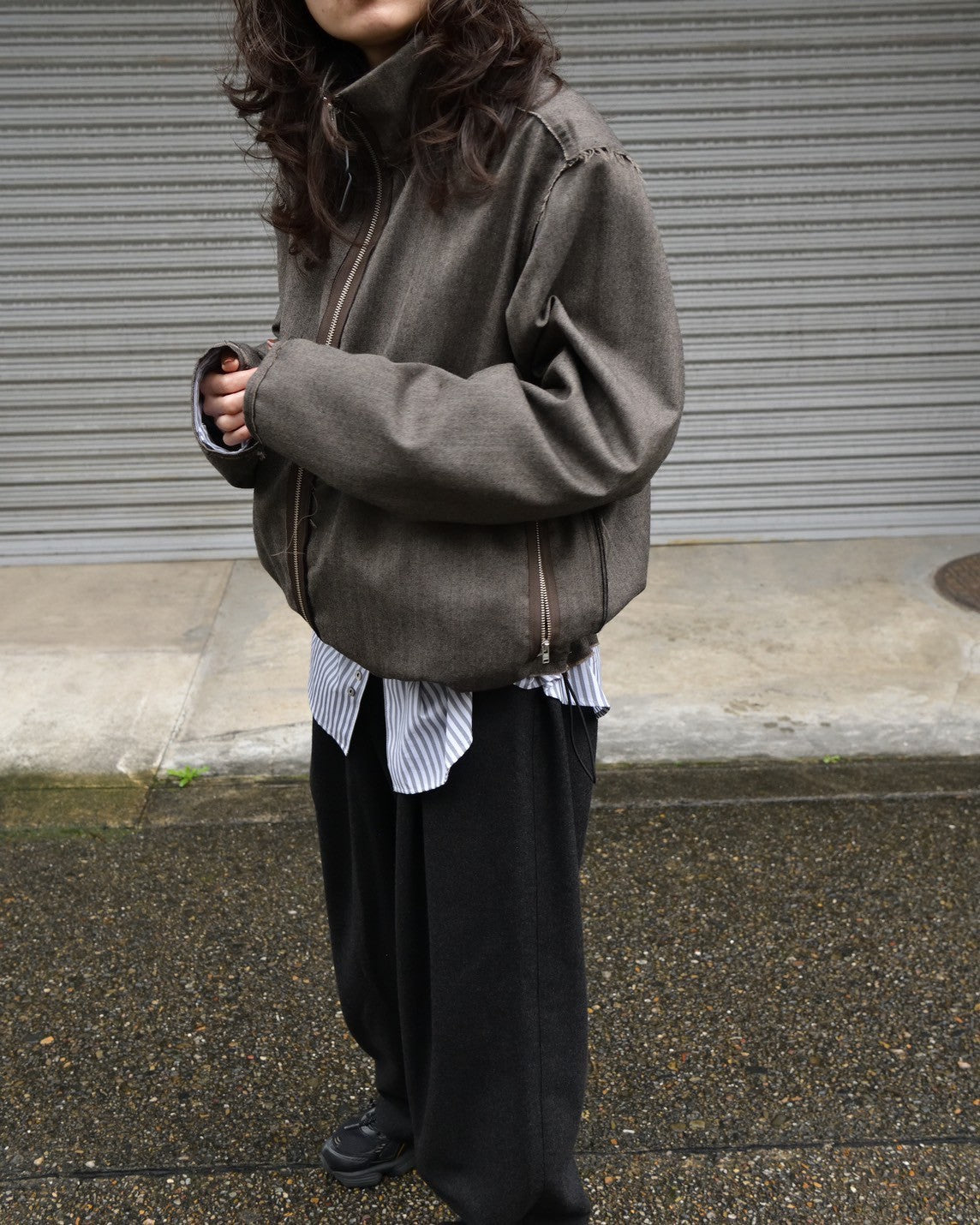 CAMIEL FPRTGENS カミエルフォートヘンス TRACK JACKET WOOL 日本取り扱い 通販 愛知県 名古屋 丸の内 セレクトショップ THIRD PLACE サードプレイス