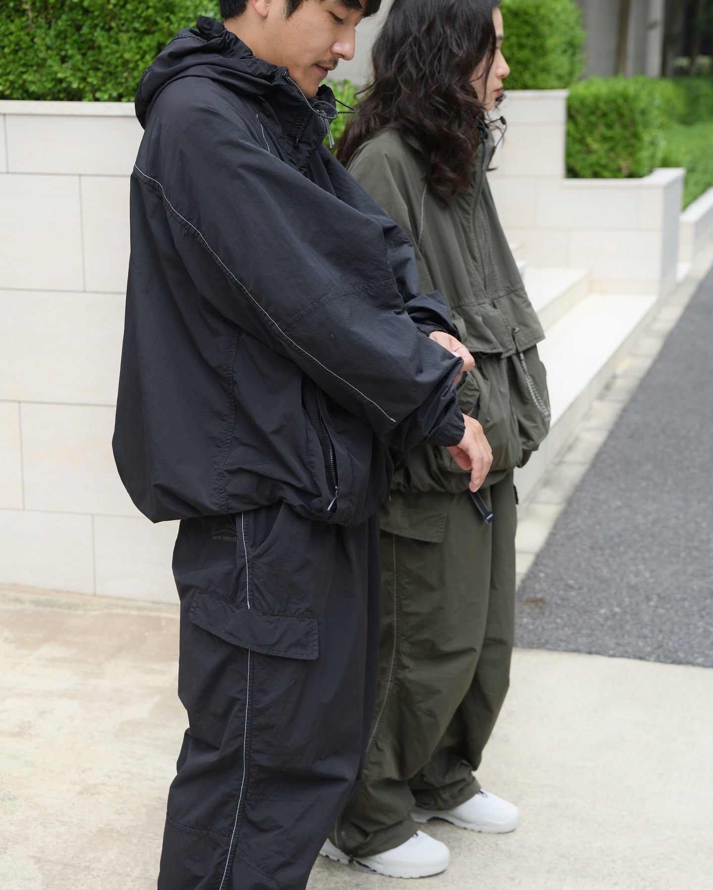 and wander×ROA ロア アンドワンダーgarment dye nylon hooded jacket ジャケット 名古屋 愛知県 東海 セレクトショップ THIRD PLACE サードプレイス
