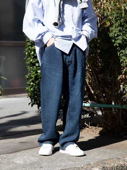 HERILL ヘリル Linen Denim 4PK 26-030-HL-8090-10 26SS VINTAGEWORN ヴィンテージウォン デニム  リネン  愛知県 名古屋 丸の内 セレクトショップ THIRD PLACE サードプレイス