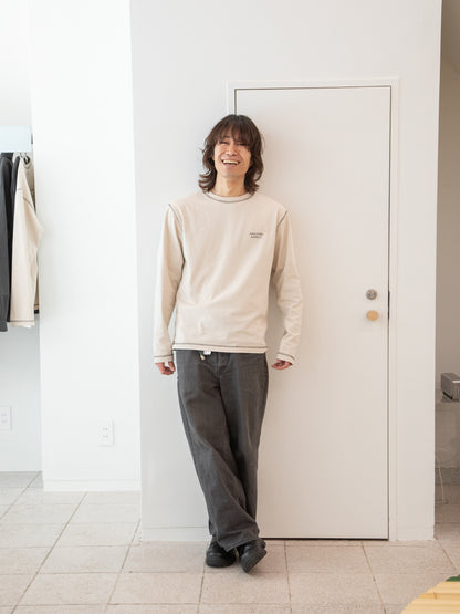 ANOTHER ASPECT アナザーアスペクト T-SHIRT 3.0 Tシャツ ロングスリーブ 春 コットン ナチュラル 別注 限定 デンマーク コペンハーゲン 日本取り扱い 名古屋 丸の内 セレクトショップ THIRD PLACE サードプレイス