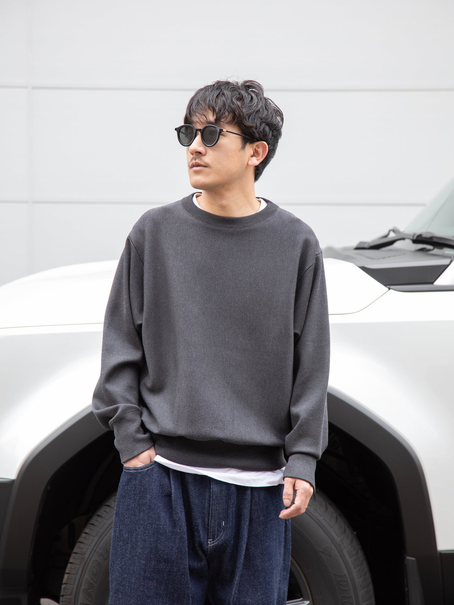 MEIAS メイアス シルク ニット sweat スウェット  日本取り扱い 名古屋 丸の内 セレクトショップ THIRD PLACE サードプレイス