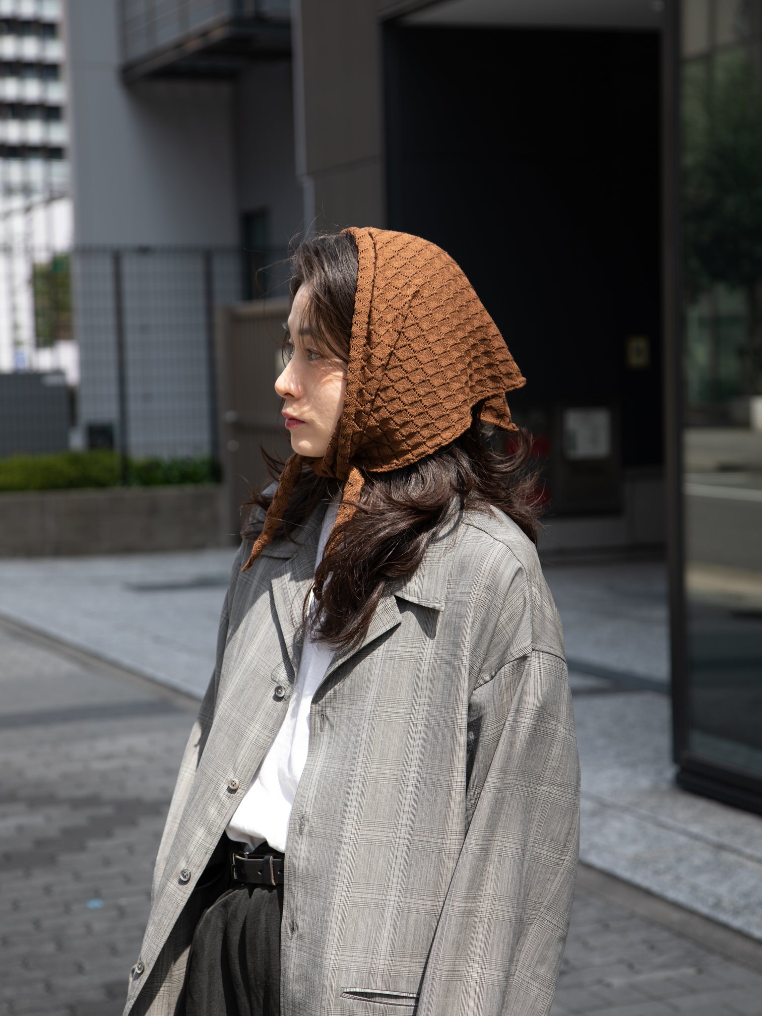 Ernie Palo アーニーパロ Open Work Knit Scarf EP11FKNAC01 小物 スカーフ 愛知県 名古屋 丸の内 セレクトショップ THIRD PLACE サードプレイス
