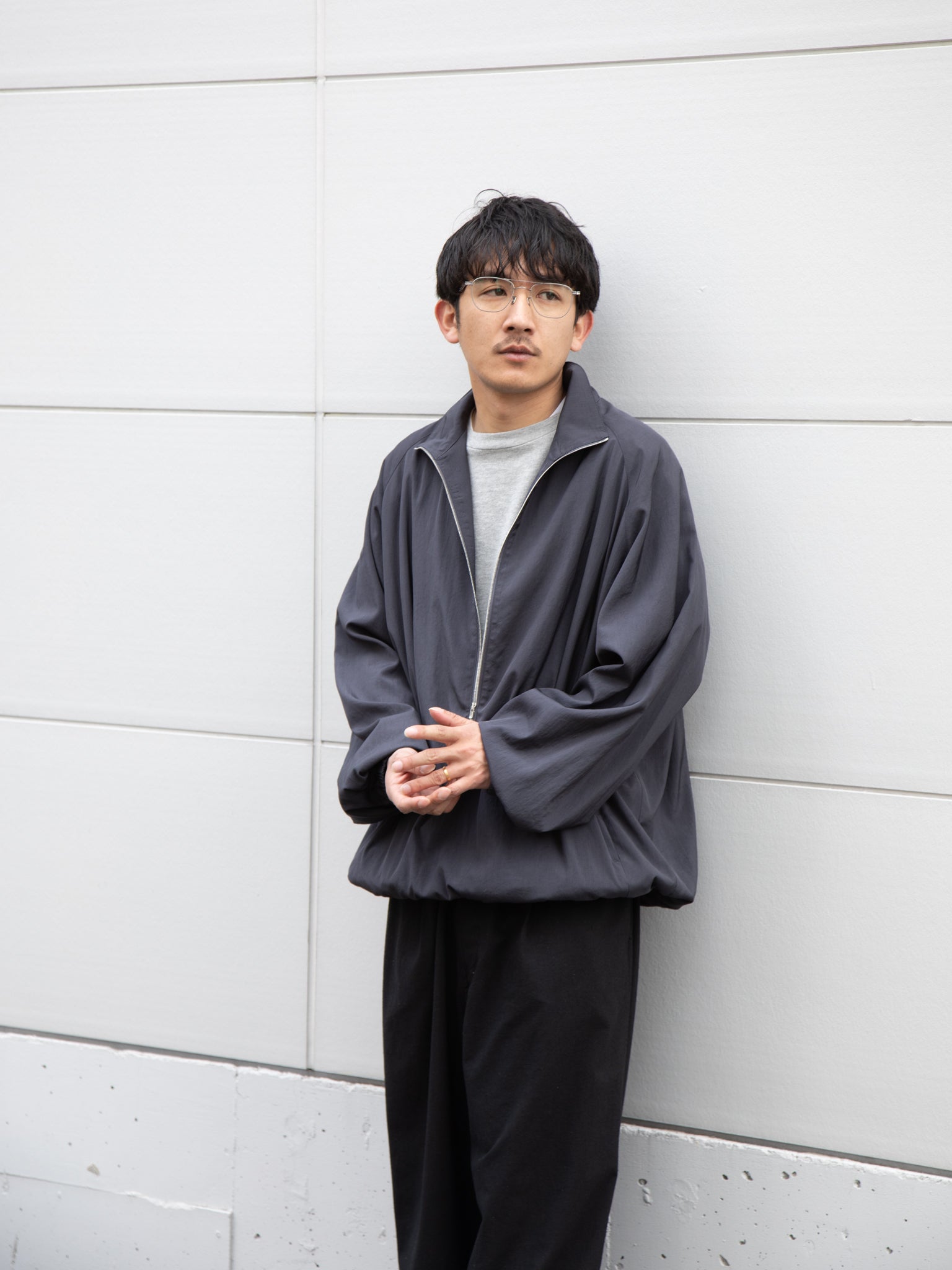 YOKE ヨーク Silk Nylon 3/4 Zip Pullover YK26SS01175B シルク ナイロン 26SS 日本取り扱い 名古屋 丸の内 セレクトショップ THIRD PLACE サードプレイス