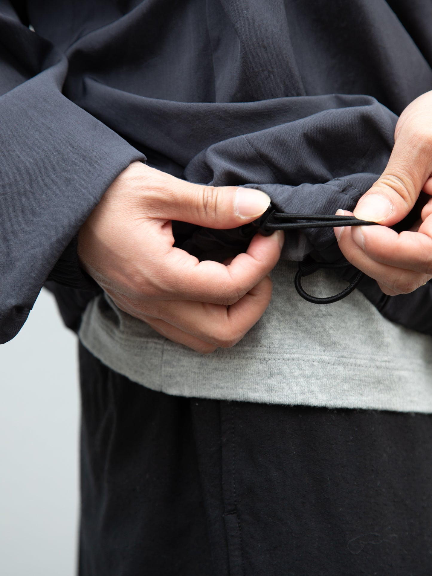 YOKE ヨーク Silk Nylon 3/4 Zip Pullover YK26SS01175B シルク ナイロン 26SS 日本取り扱い 名古屋 丸の内 セレクトショップ THIRD PLACE サードプレイス