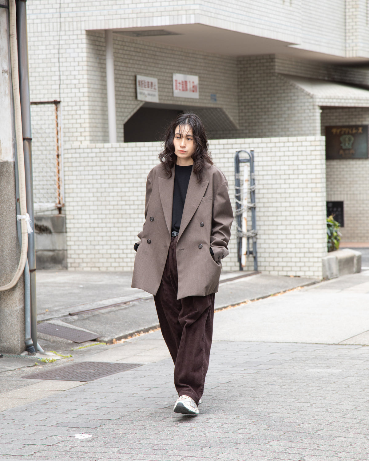 and wander アンドワンダー corduroy pants コーデュロイパンツ ブラウン 愛知県 名古屋 丸の内 セレクトショップ THIRD PLACE サードプレイス