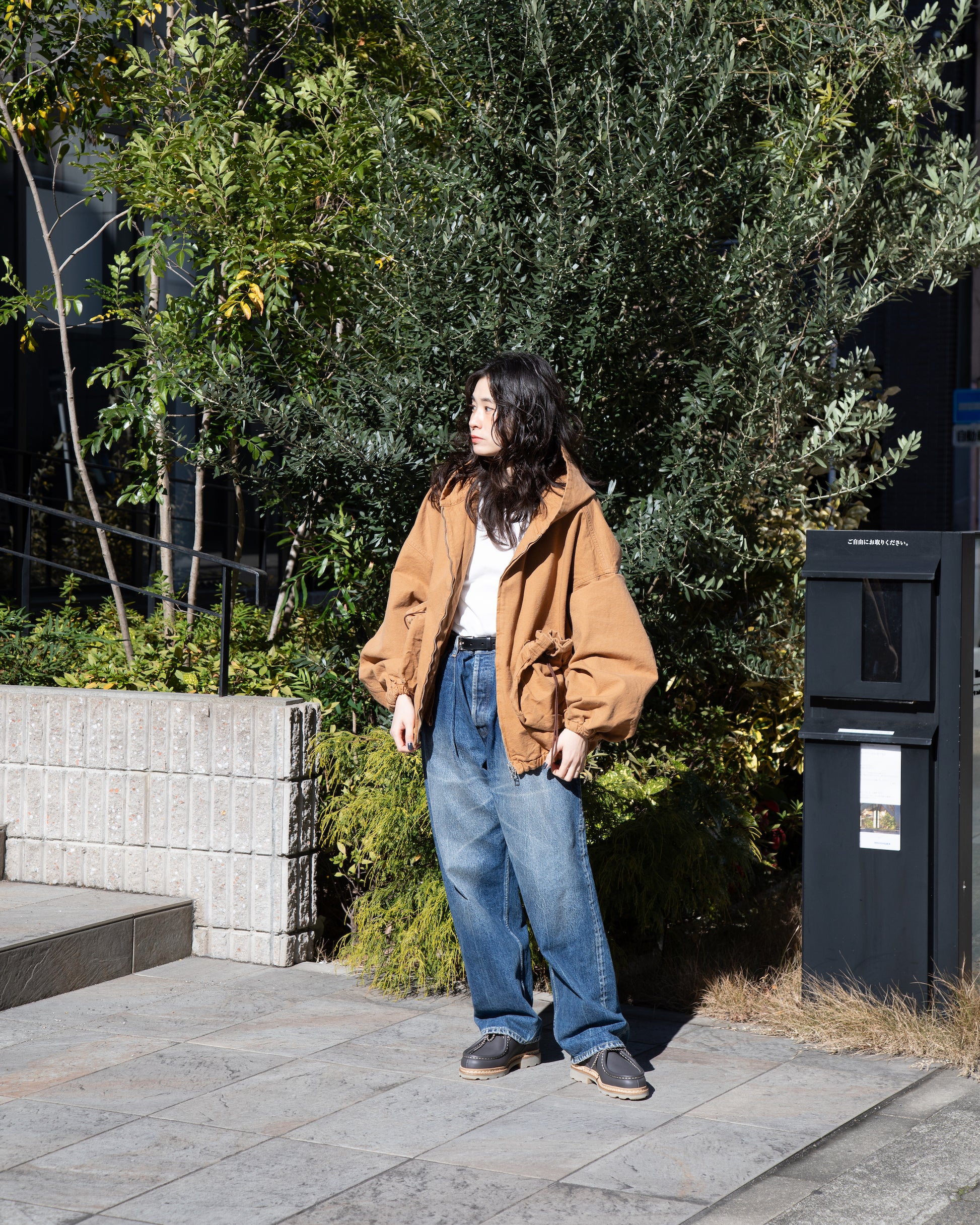 refomed リフォメッド KINCHAKU DUCK HOODIE RENGA ブラウン 夏 春 秋 冬 ベージュ ジャケット 愛知県 名古屋 丸の内 セレクトショップ THIRD PLACE サードプレイス