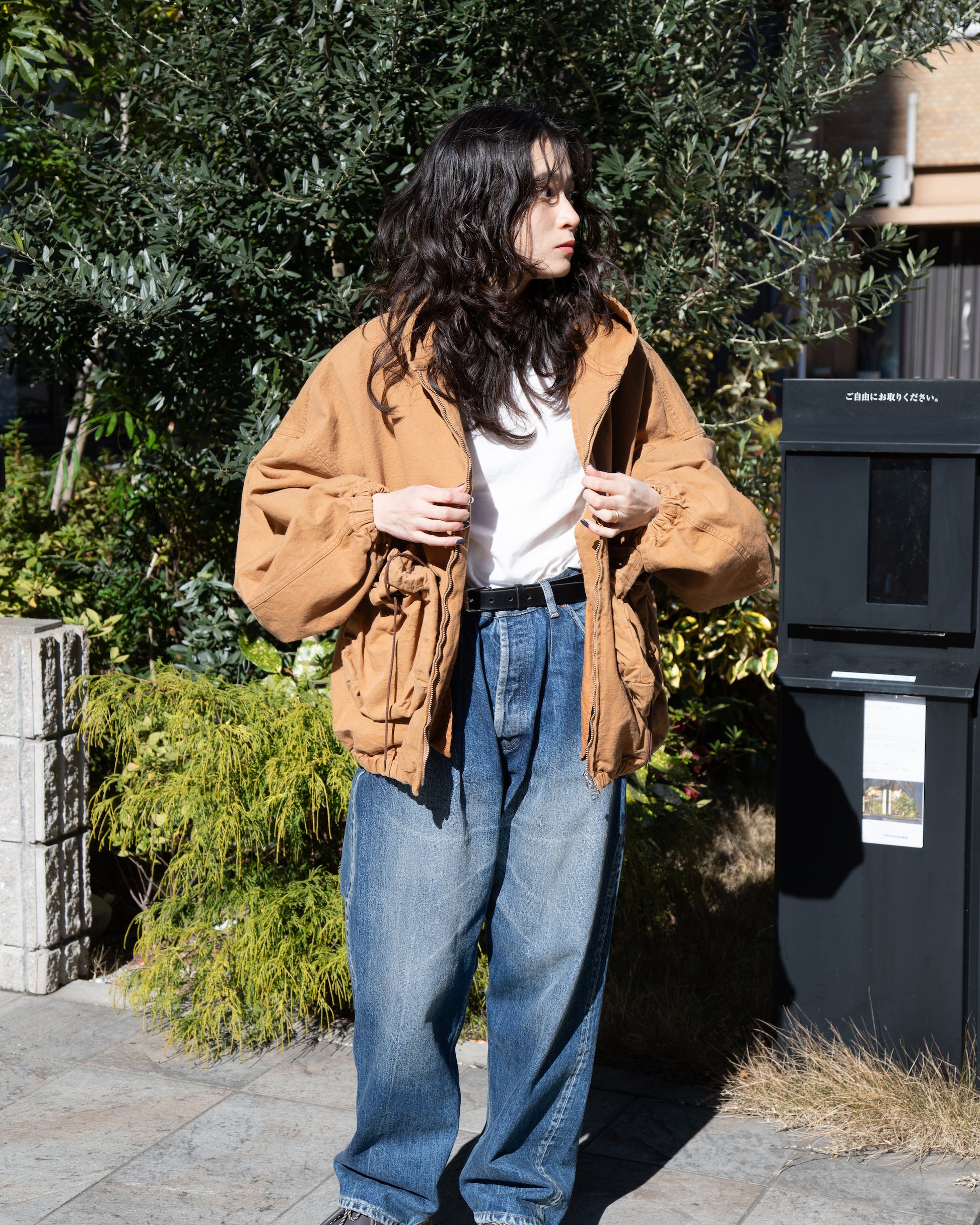 refomed リフォメッド KINCHAKU DUCK HOODIE RENGA ブラウン 夏 春 秋 冬 ベージュ ジャケット 愛知県 名古屋 丸の内 セレクトショップ THIRD PLACE サードプレイス