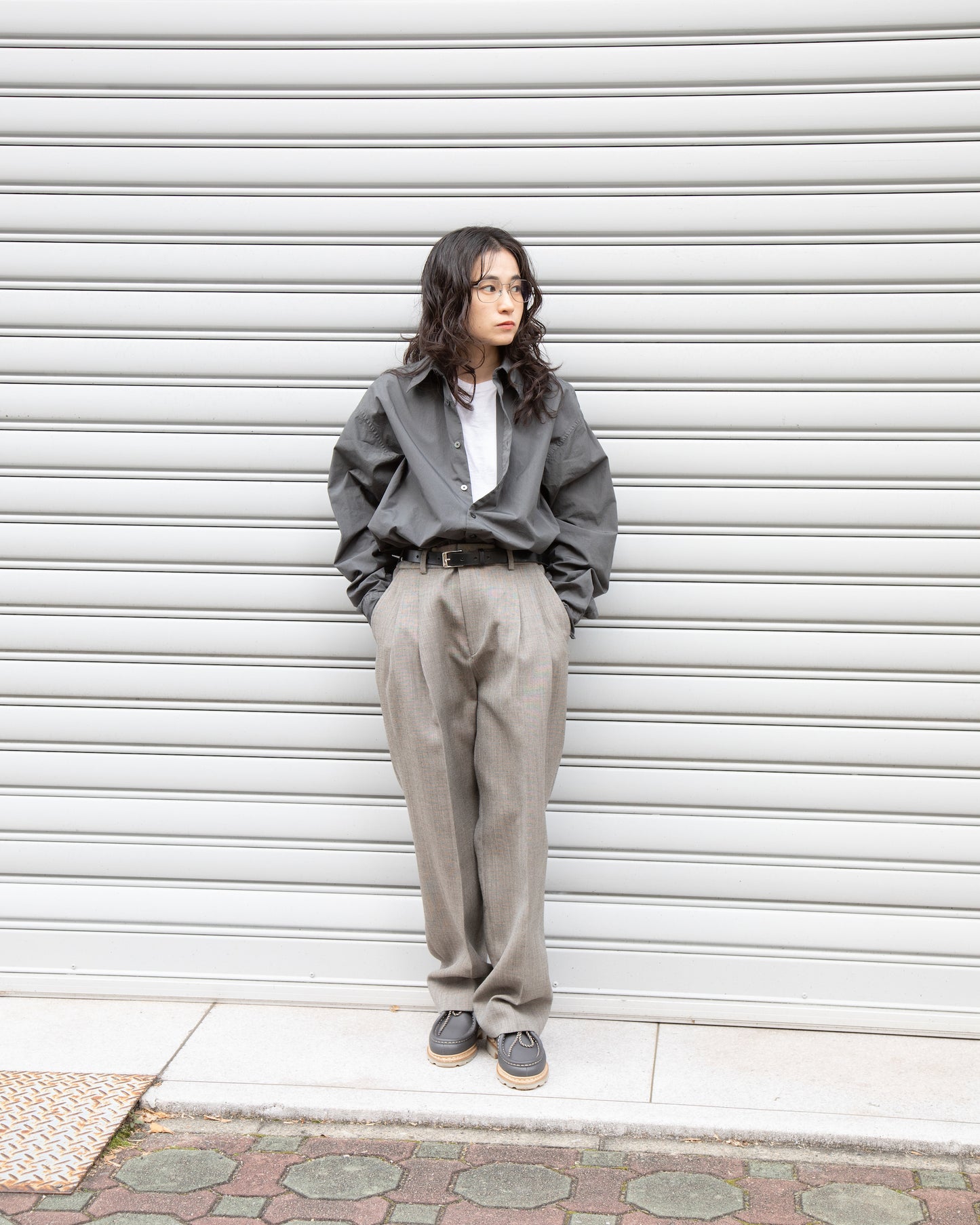 YOKE ヨーク Suvin Gold Cotton Poplin Loose Fit Shirt シャツ 日本取り扱い 名古屋 丸の内 セレクトショップ THIRD PLACE サードプレイス
