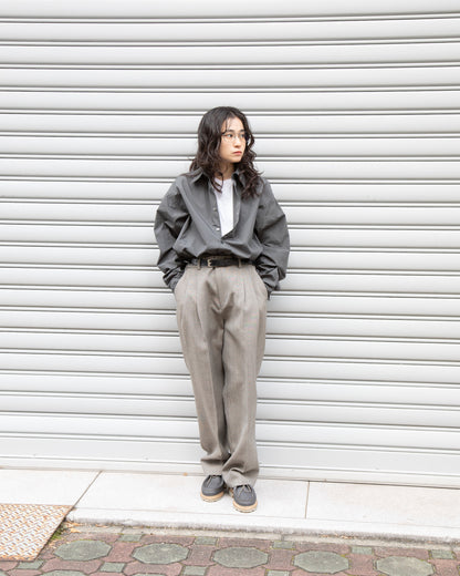 YOKE ヨーク Suvin Gold Cotton Poplin Loose Fit Shirt シャツ 日本取り扱い 名古屋 丸の内 セレクトショップ THIRD PLACE サードプレイス