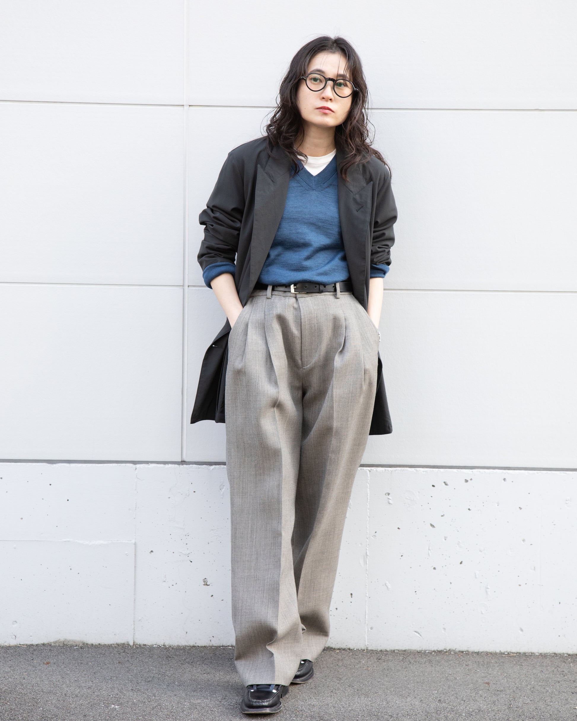 ISSUETHINGS イシューシングス type114 WOOL SHARKSKIN シャークスキン スラックス パンツ 26SS 愛知県 名古屋 丸の内 セレクトショップ THIRD PLACE サードプレイス