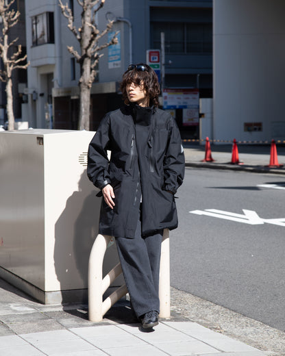 and wander アンドワンダー 574-5211004 3rain proof coat コート 撥水 ミドル丈 名古屋 愛知 セレクトショップ THIRD PLACE サードプレイス