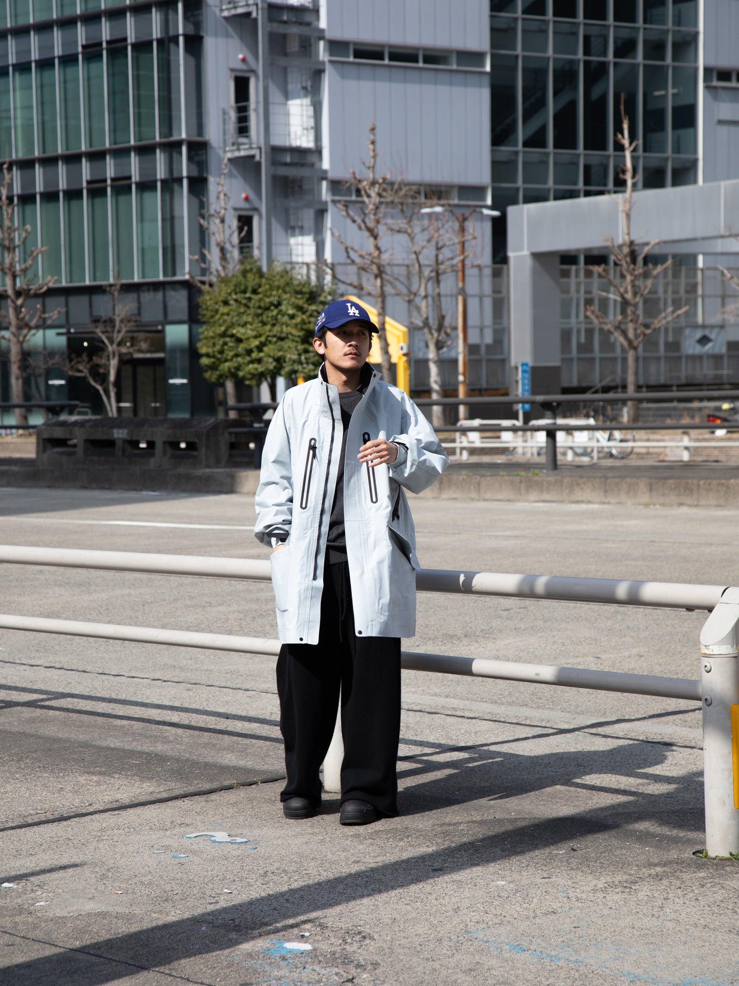 and wander アンドワンダー 574-6111004 3rain proof coat コート 撥水 ミドル丈 名古屋 愛知 セレクトショップ THIRD PLACE サードプレイス
