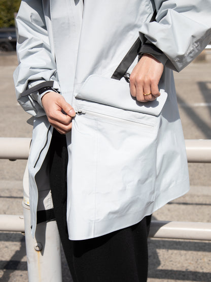and wander アンドワンダー 574-6111004 3rain proof coat コート 撥水 ミドル丈 名古屋 愛知 セレクトショップ THIRD PLACE サードプレイス