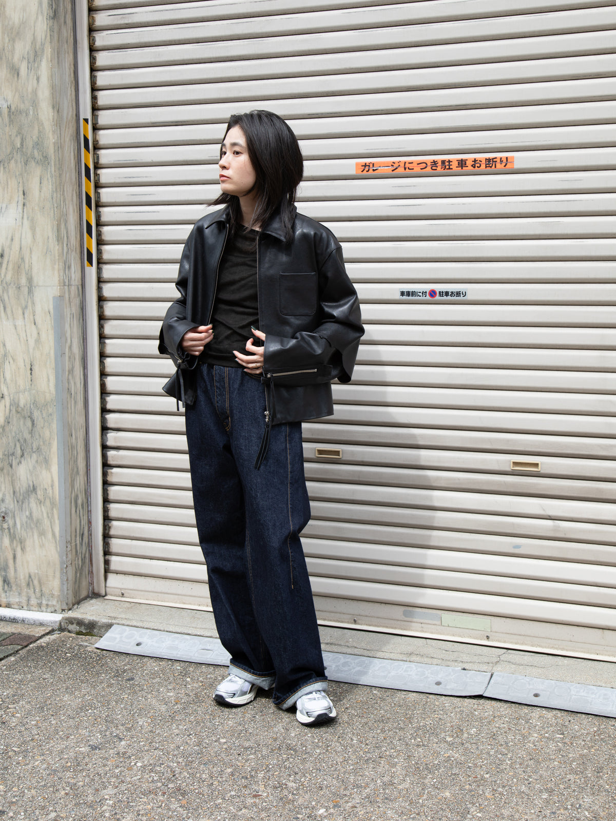 Ernie Palo アーニーパロ Sheer Rib Boat Neck T-shirt BLACK EP12FCT03 リブTシャツ リブニット ブラック 黒 シアー テンセル カシミア シルク 26AW 愛知県 名古屋 丸の内 セレクトショップ THIRD PLACE サードプレイス