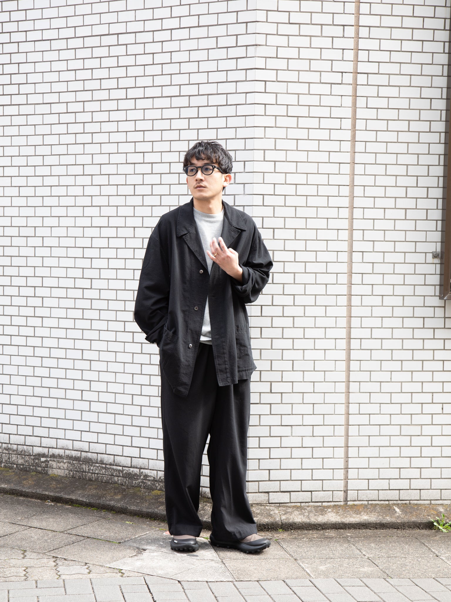 HERILL ヘリル Silk Cotton Nep Work Jacket 26-011-HL-8220-10 シルクコットン ワークジャケット ジャケット セットアップ 愛知県 名古屋 丸の内 セレクトショップ THIRD PLACE サードプレイス