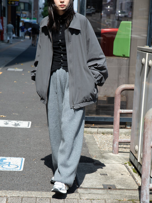 YOKE ヨーク Cashmere Knit Pants YK26FW01417S GRAY グレー カシミア スウェット 26FW 日本取り扱い 名古屋 丸の内 セレクトショップ THIRD PLACE サードプレイス