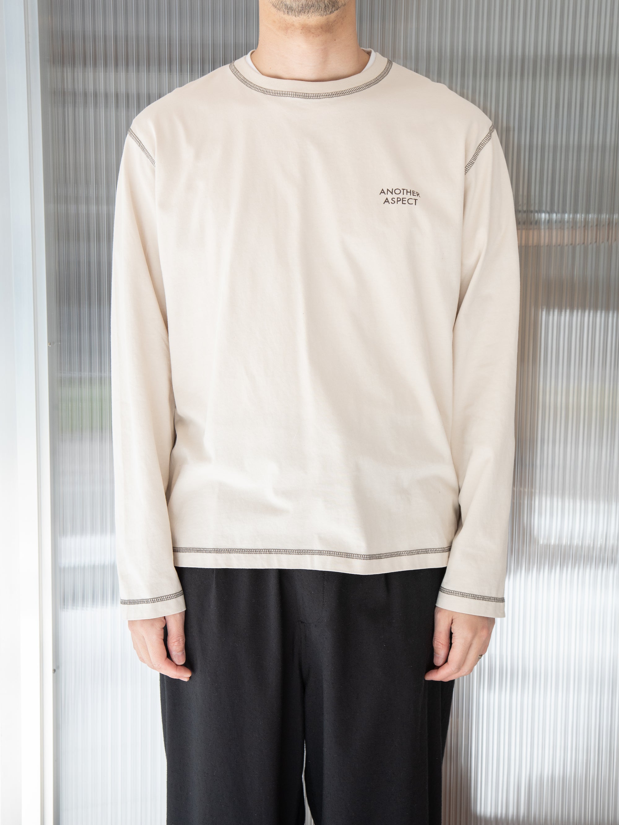 ANOTHER ASPECT longsleeve tシャツgoffa ANOTHER ASPECT for THIRD PLACE 