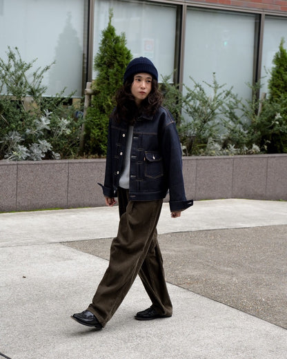 and wander アンドワンダー corduroy pants(KHAKI) コーデュロイパンツ 愛知県 名古屋 丸の内 セレクトショップ THIRD PLACE サードプレイス