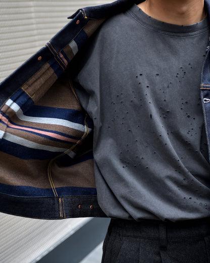 HERILL Cashmere Denim XX Jacket 25-011-HL-8010-30 カシミヤデニム 1stモデル 1stジャケット デニムジャケット 愛知県 名古屋 丸の内 セレクトショップ THIRD PLACE サードプレイス