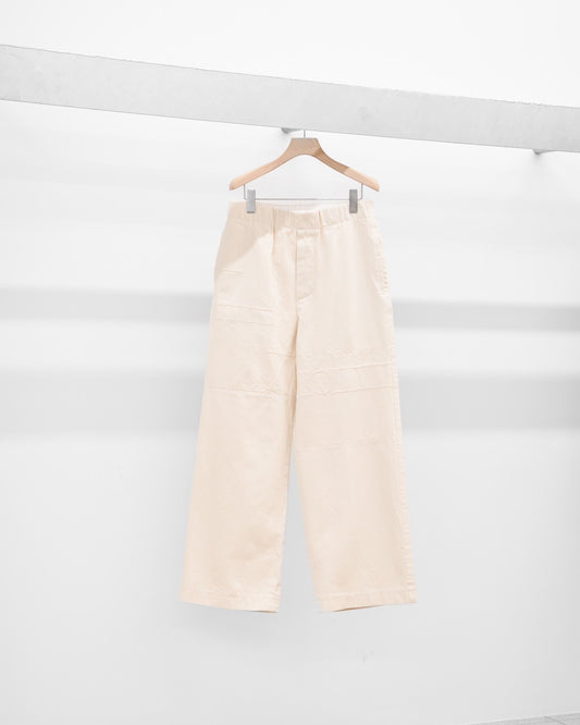 THIRD PLACE interpreted by Spomenik "Easy pants for THIRD PLACE(DENIM)"