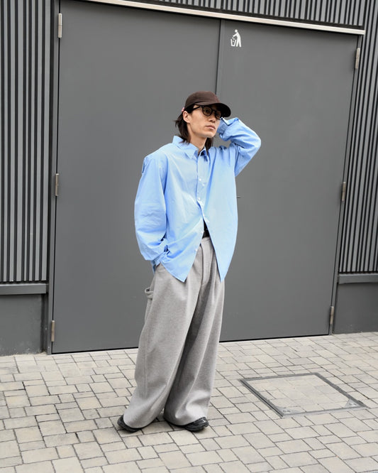 YOKE ヨーク Suvin Gold Cotton Poplin Loose Fit Shirt シャツ 日本取り扱い 名古屋 丸の内 セレクトショップ THIRD PLACE サードプレイス