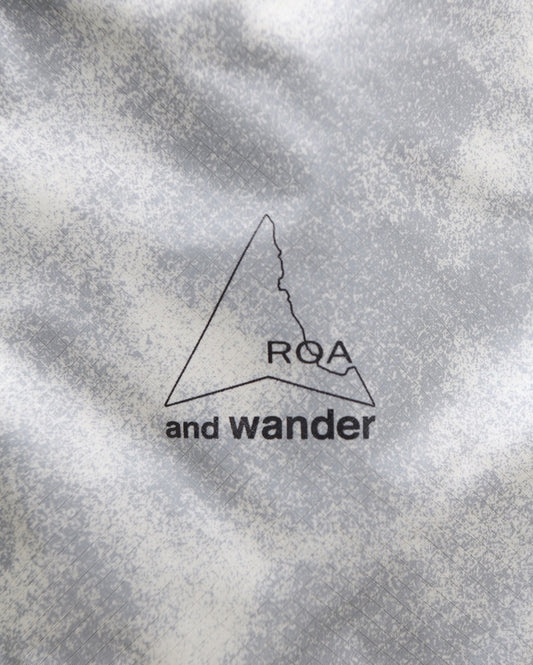 and wander×ROA ロア アンドワンダーsil printed sacoche サコッシュ 名古屋 愛知県 東海 セレクトショップ THIRD PLACE サードプレイス