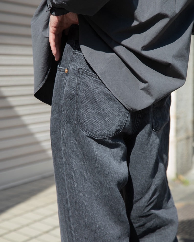HERILL ヘリル Linen Denim 4PK 26-030-HL-8090-10 26SS ブラックデニム  リネン  愛知県 名古屋 丸の内 セレクトショップ THIRD PLACE サードプレイス