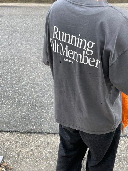 SATISFY サティスファイ MothTech T-shirt Tシャツ Aged Black 通販 愛知県 名古屋 丸の内 セレクトショップ THIRD PLACE サードプレイス