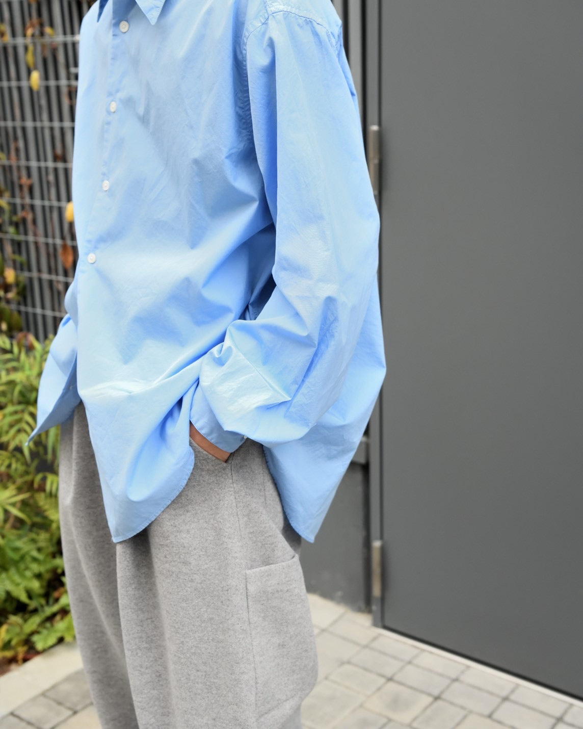 YOKE ヨーク Suvin Gold Cotton Poplin Loose Fit Shirt シャツ 日本取り扱い 名古屋 丸の内 セレクトショップ THIRD PLACE サードプレイス