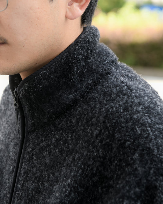 YOKE ヨーク Boucle Knit Zip Jacket ジャケット 愛知県 名古屋 丸の内 セレクトショップ THIRD PLACE サードプレイス