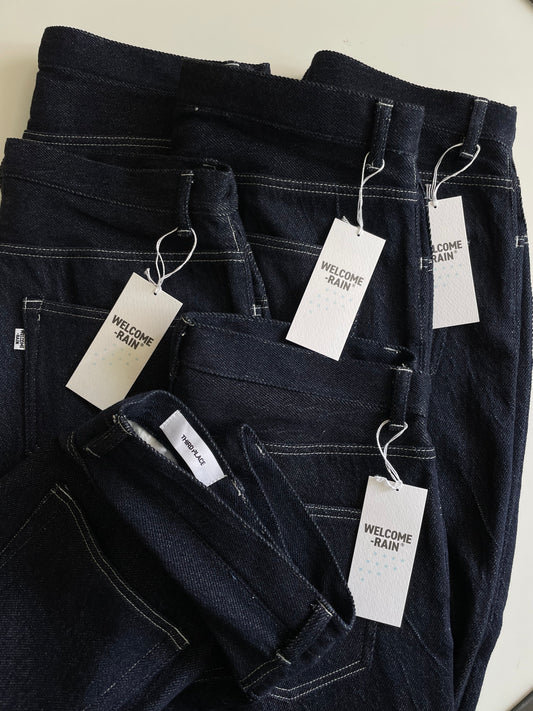 WELCOME-RAIN for THIRD PLACE "5 Pocket Denim (INDIGO)"