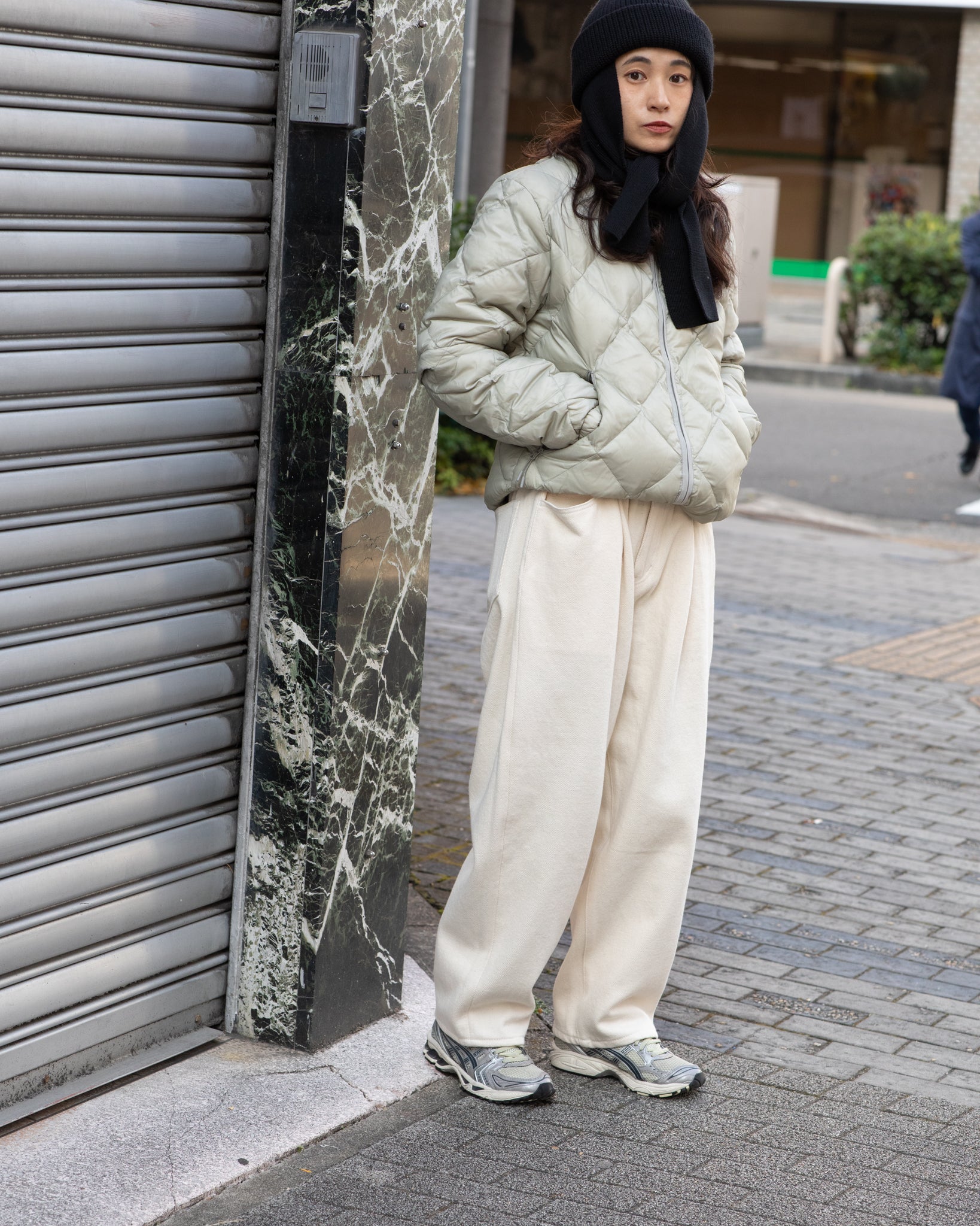 WELCOME-RAIN for THIRD PLACE "5Pocket Denim (IVORY)" 別注 デニム アイボリー ECRU ウェルカムレイン日本 名古屋 丸の内 セレクトショップ THIRD PLACE サードプレイス