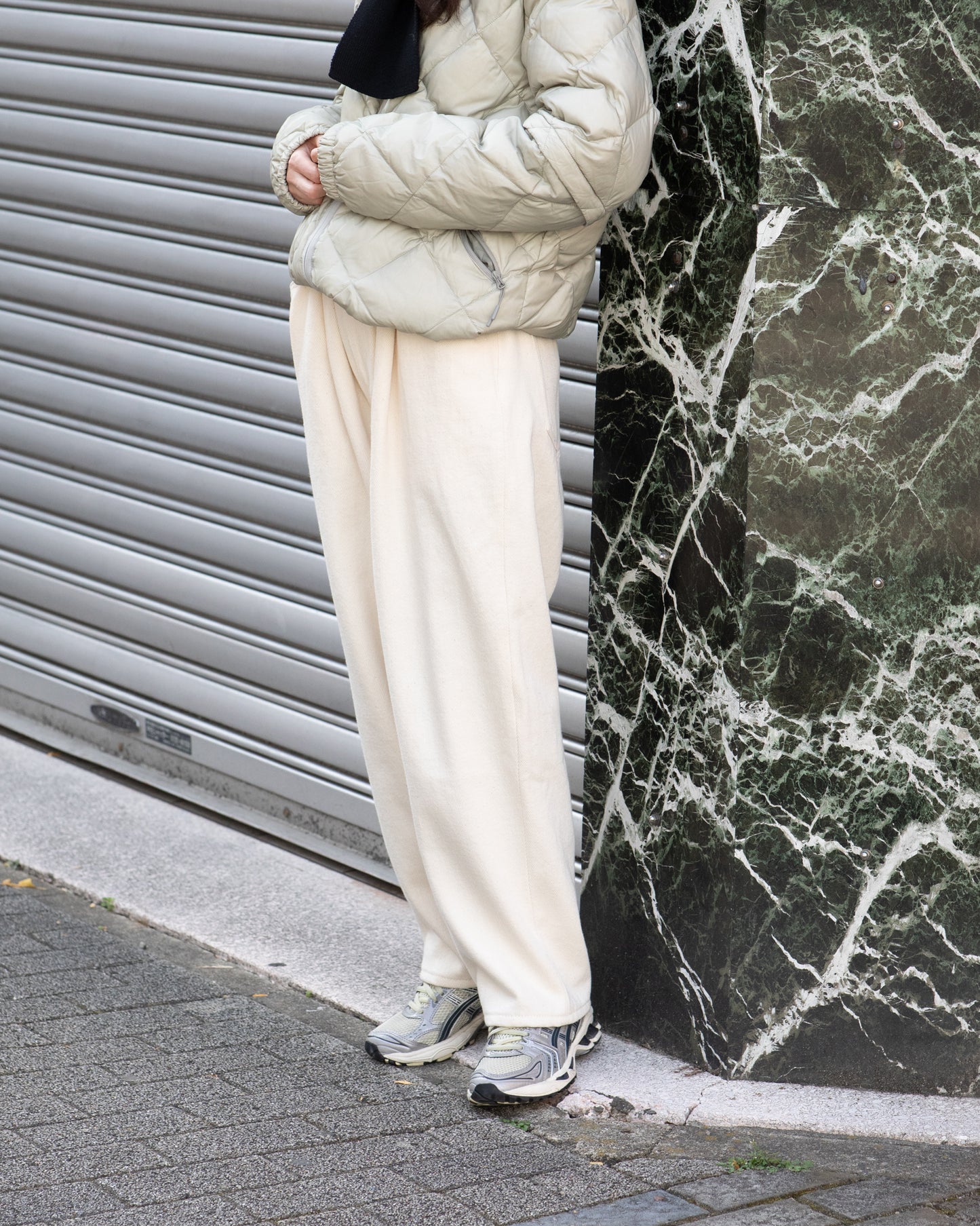 WELCOME-RAIN for THIRD PLACE "5Pocket Denim (IVORY)" 別注 デニム アイボリー ECRU ウェルカムレイン日本 名古屋 丸の内 セレクトショップ THIRD PLACE サードプレイス