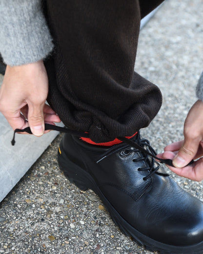 and wander アンドワンダー REWOOL tweed wide pants スラックス  愛知県 名古屋 丸の内 セレクトショップ THIRD PLACE サードプレイス