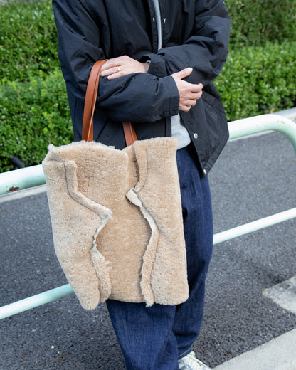 HAAL "PRIMITIVE TOTE BAG(NATURAL)"