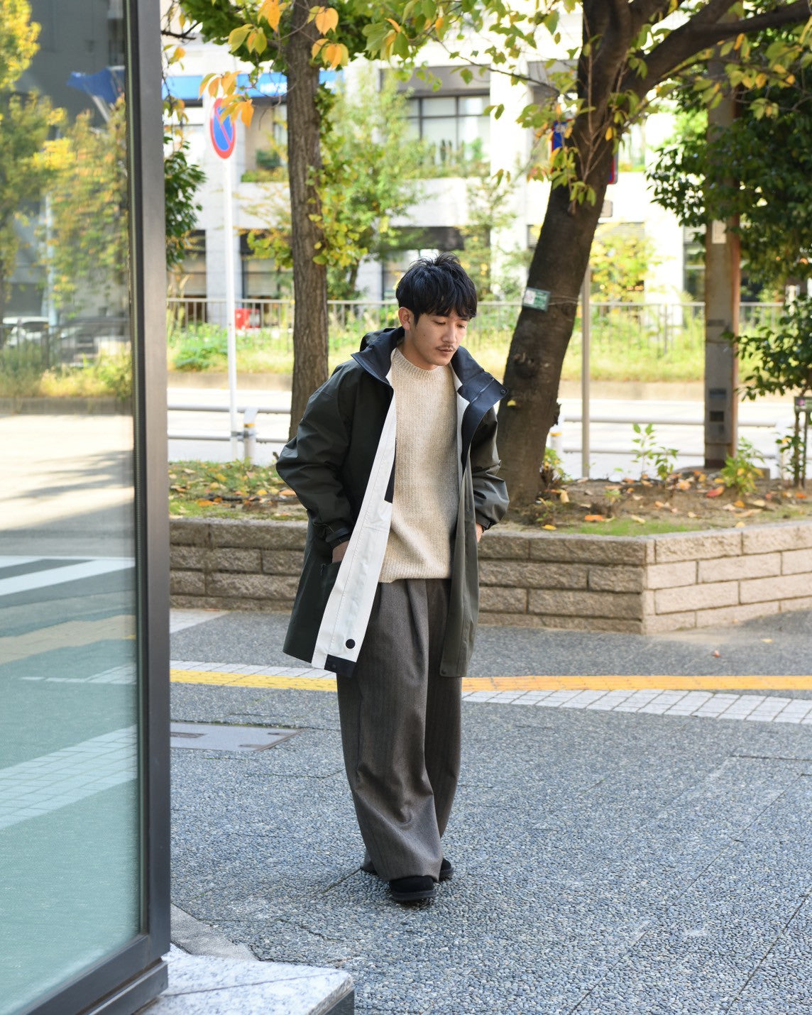 and wander アンドワンダー 取り扱い rain proof coat シェル シャルコート 愛知県 名古屋 丸の内 セレクトショップ THIRD PLACE サードプレイス