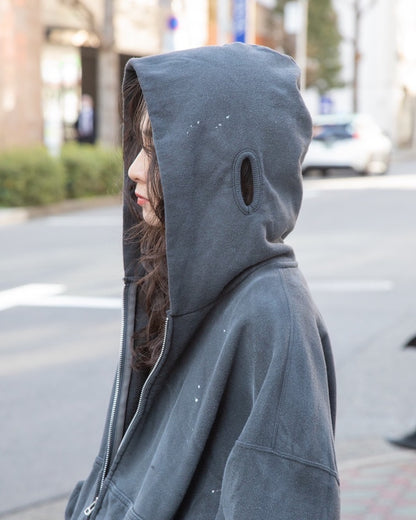 refomed リフォメッド FRESH MAN ZIPUP HOODIE RECU-055 コットン ジップフーディー  快適 チャコール 春秋  愛知県 名古屋 丸の内 セレクトショップ THIRD PLACE サードプレイス