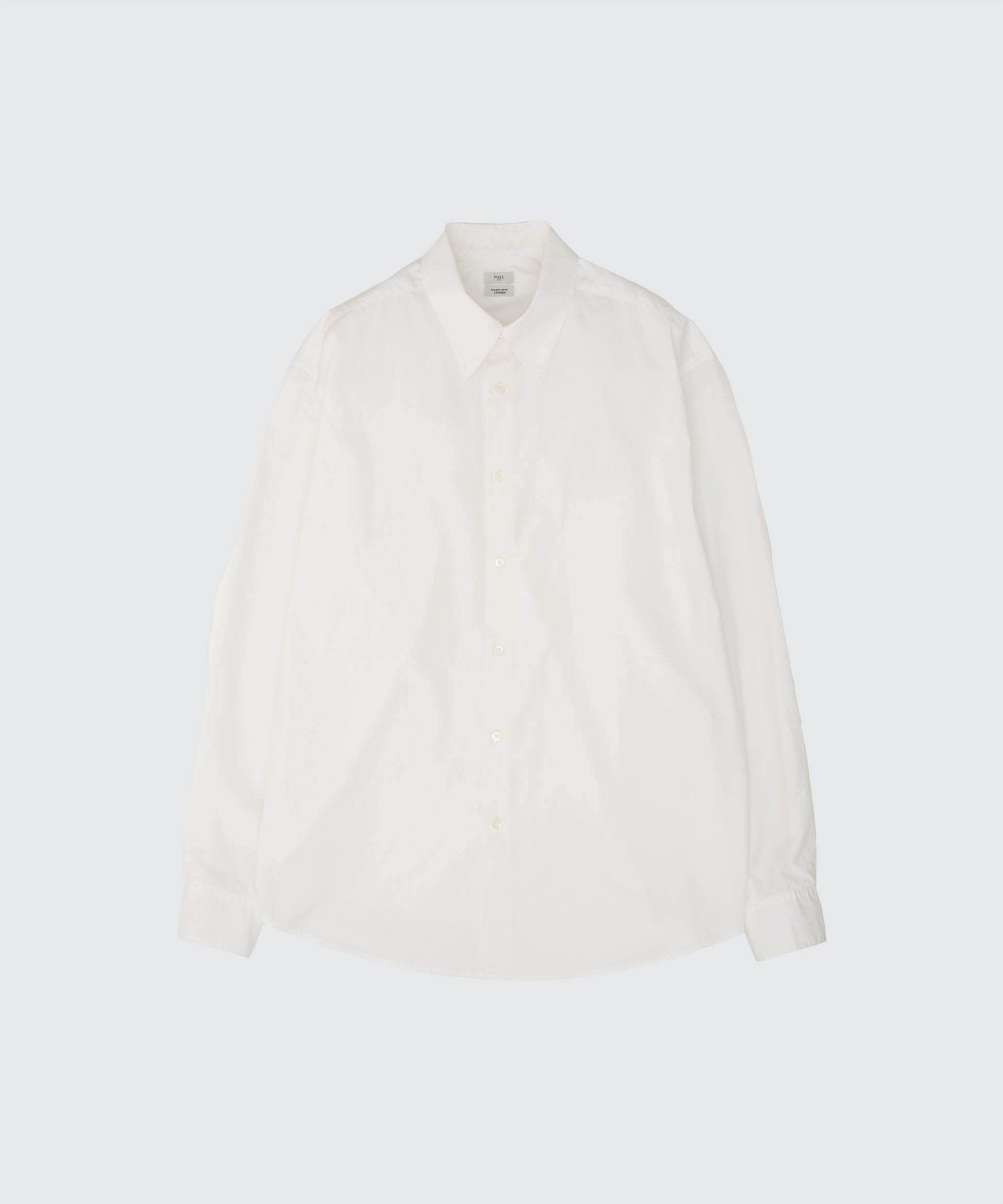 YOKE ヨーク Suvin Gold Cotton Poplin Loose Fit Shirt シャツ 日本取り扱い 名古屋 丸の内 セレクトショップ THIRD PLACE サードプレイス