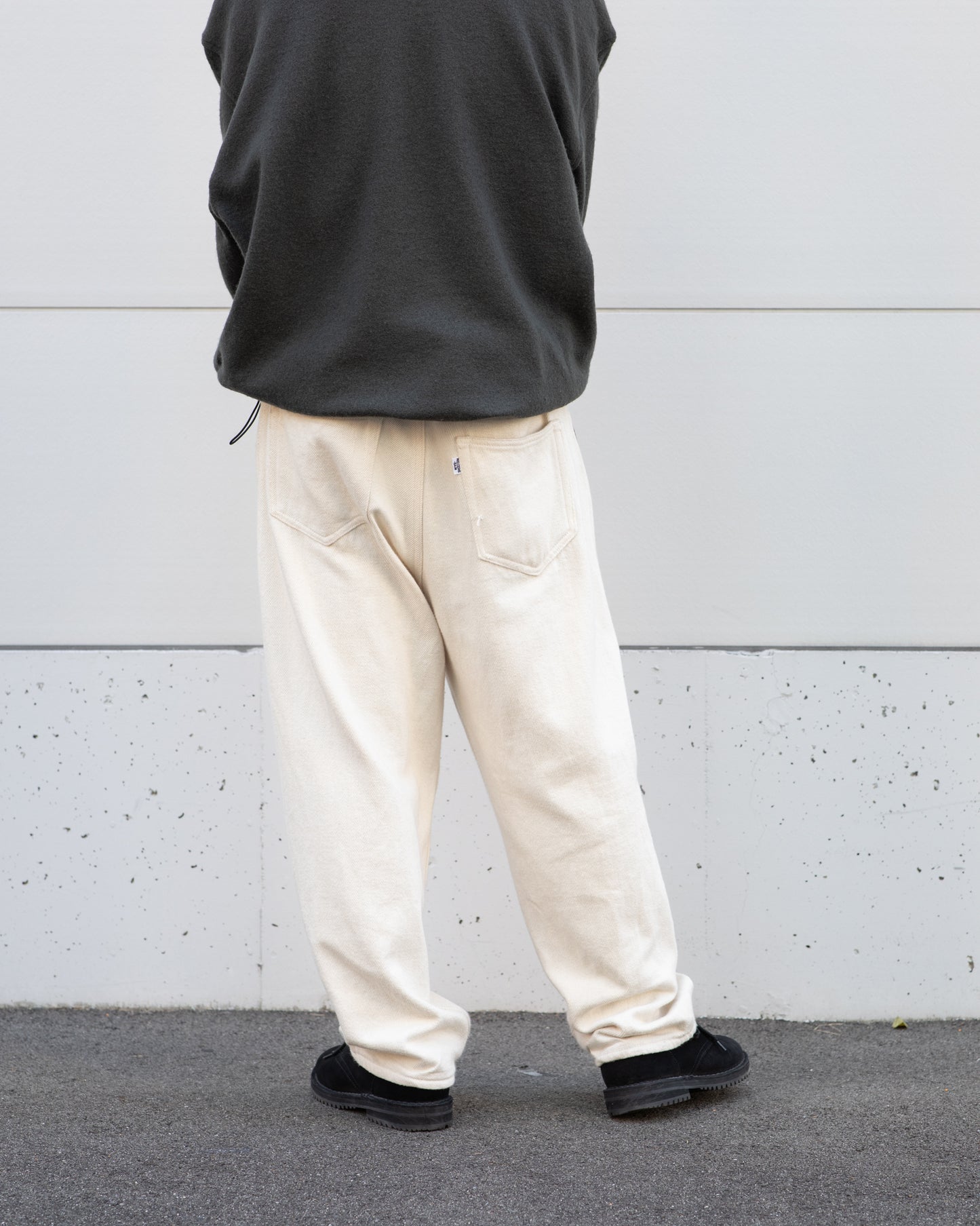 WELCOME-RAIN for THIRD PLACE "5Pocket Denim (IVORY)" 別注 デニム アイボリー ECRU ウェルカムレイン日本 名古屋 丸の内 セレクトショップ THIRD PLACE サードプレイス