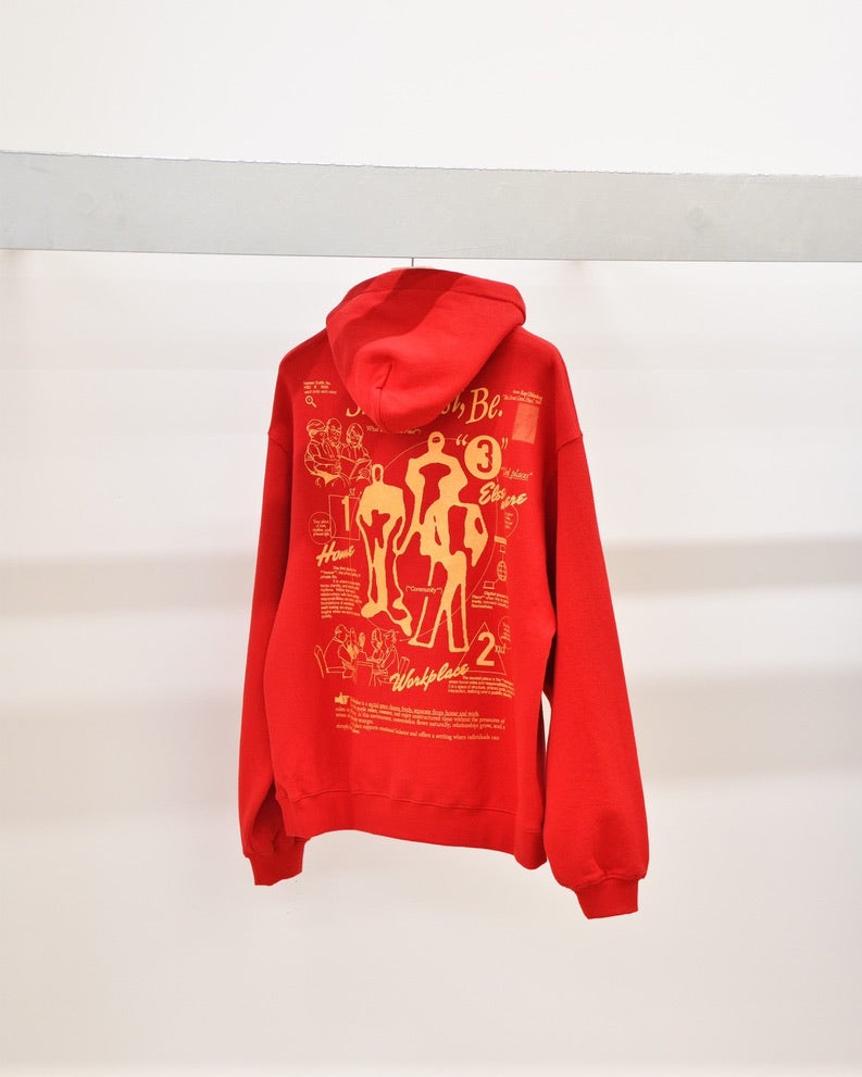 HELS ヘルス 別注 解釈 スウェット パーカー名古屋 丸の内 セレクトショップ THIRD PLACE サードプレイス