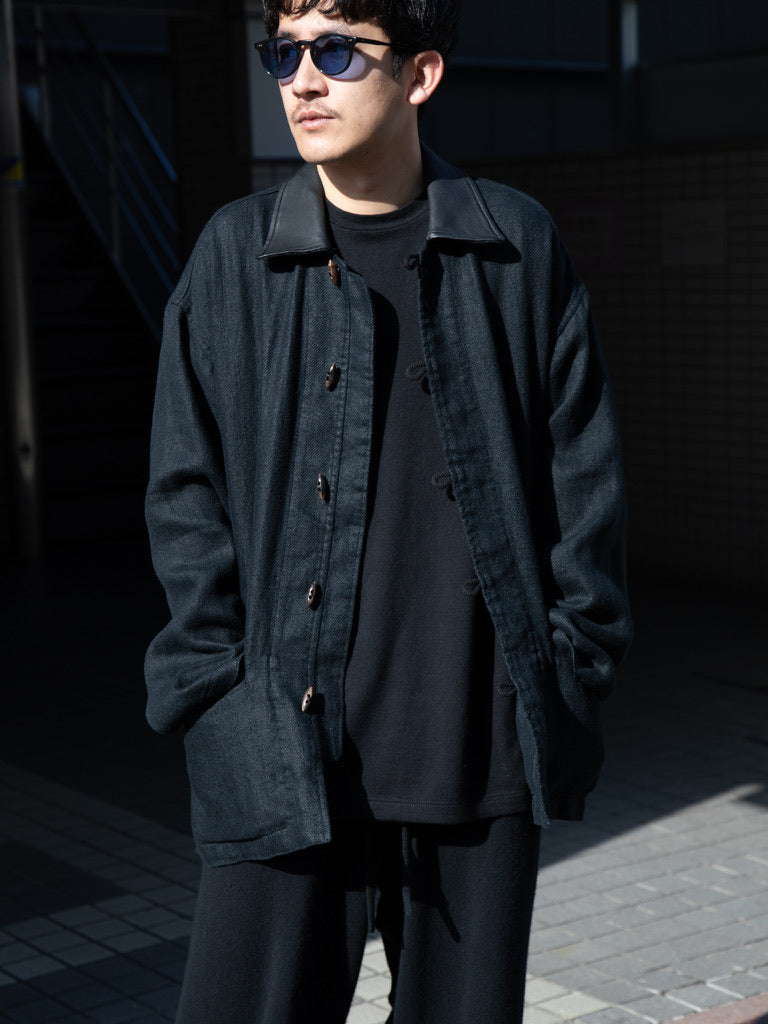 ジャケット・アウター HERILL Linen Duffel Jacket 3 HERILL 