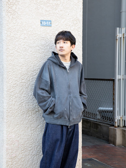 refomed リフォメッド FRESH MAN ZIPUP HOODIE RECU-055 コットン ジップフーディー  快適 チャコール 春秋  愛知県 名古屋 丸の内 セレクトショップ THIRD PLACE サードプレイス