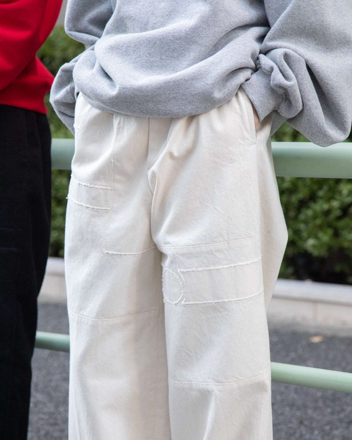 THIRD PLACE interpreted by Spomenik "Easy pants for THIRD PLACE(DENIM)"